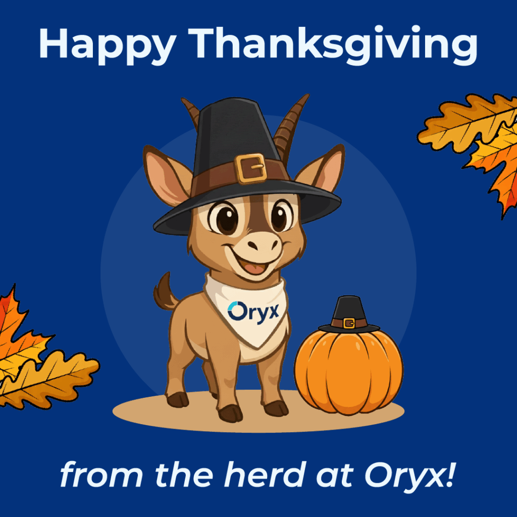 Thankful for Our People, Our Community, and the Culture That Shapes Oryx Dental Software