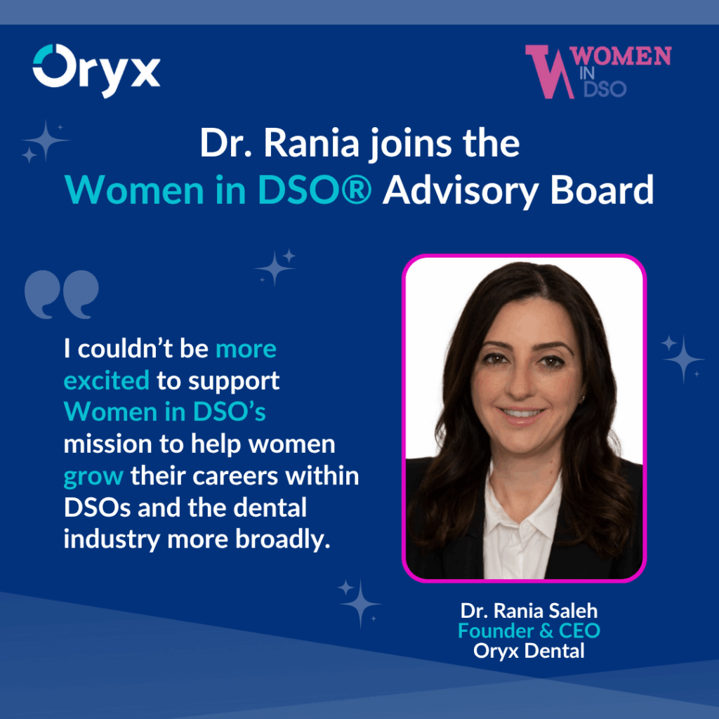 Empowering Women in Dentistry: Oryx Dental and Women in DSO® Drive Change Together