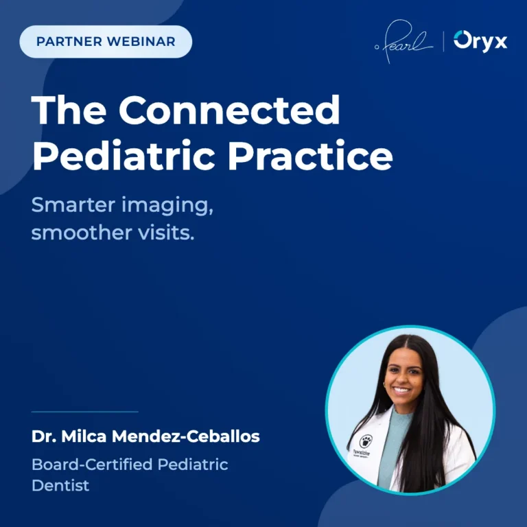 CE webinar graphic titled ‘The Connected Pediatric Practice’ featuring Dr. Milca Mendez-Ceballos.