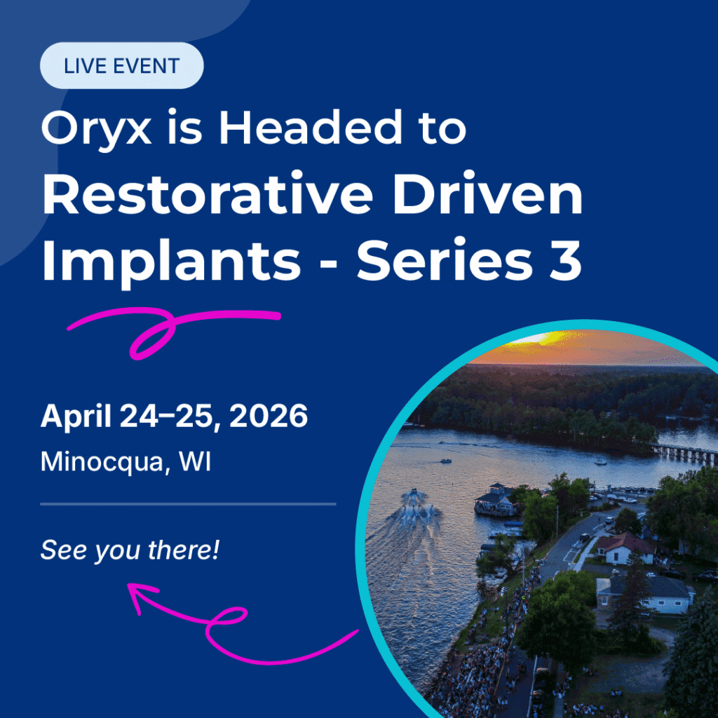 Restorative Driven Implants – Series 3