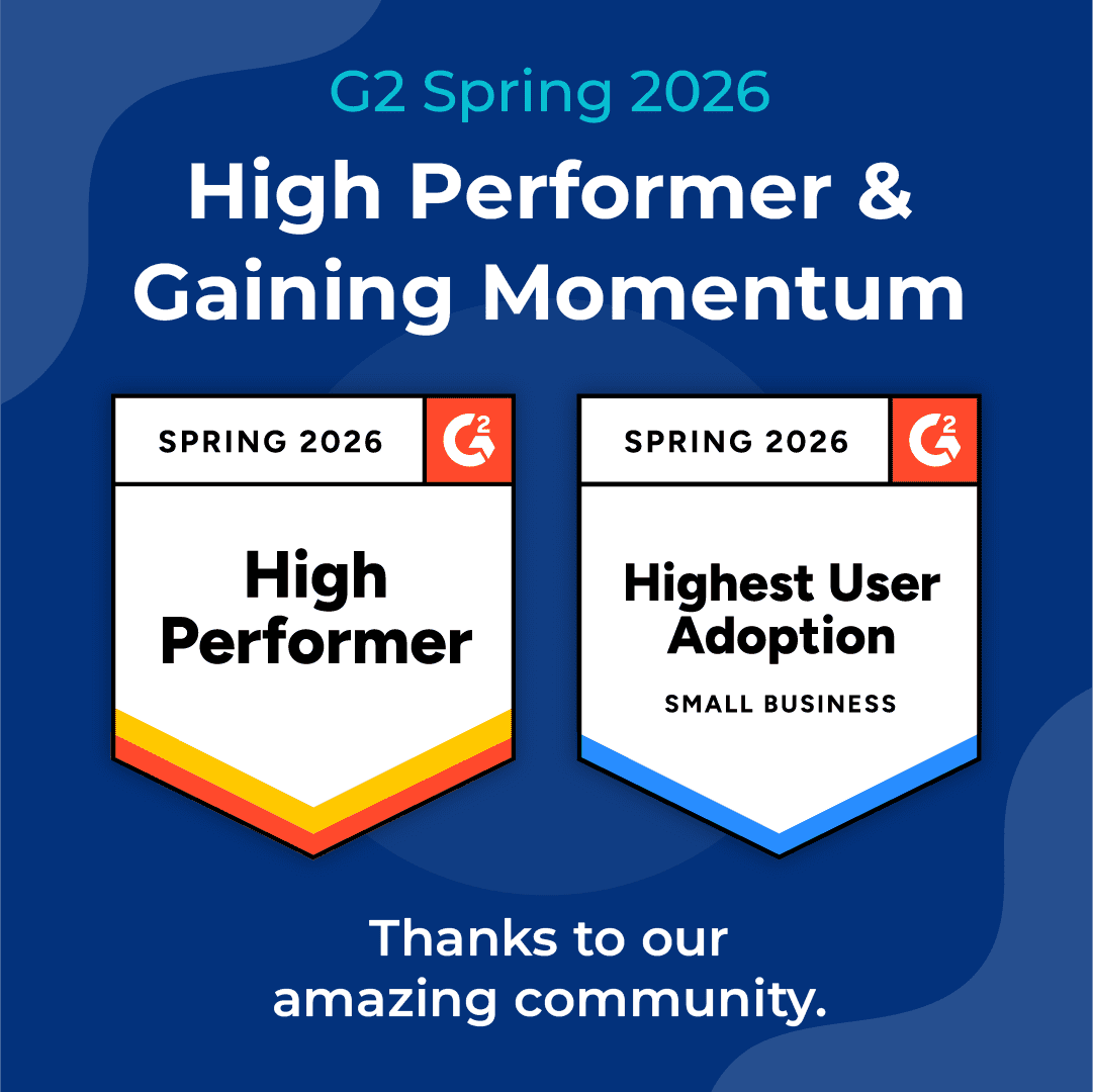 Oryx Dental Software G2 Spring 2026 High Performer badges with momentum growth message