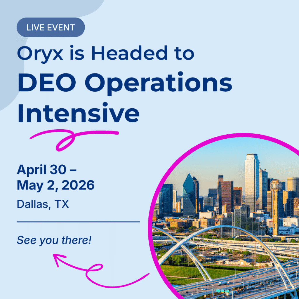 DEO Operations Intensive 2026