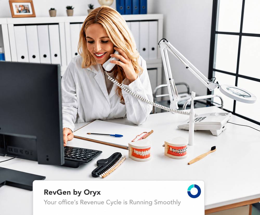 Dentist using RevGen by Oryx
