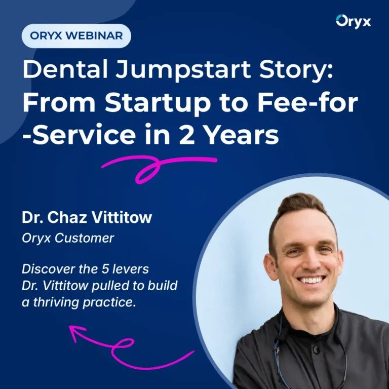 Dental Jumpstart Story: From Startup to Fee-for-Service in 2 Years