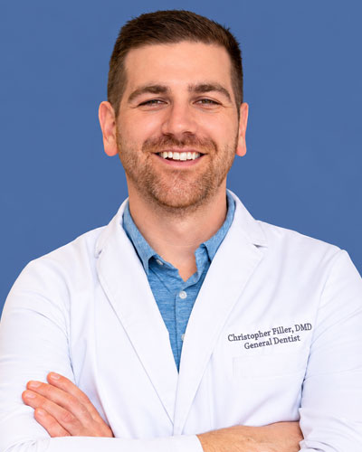 Christopher Filler, DMD, owner of Windham Cosmetic Dentistry and Implant Center