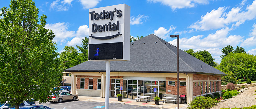 The exterior of a Today's Dental clinic